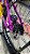 BICICLETA MTB FREERIDE ARO (26) VIKING TUFF 25 SHIMANO 21V FREIO DISC MECANICO QUADRO 13 (PP) COR ROXO/AMARELO - Imagem 6