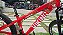 BICICLETA MTB FREERIDE ARO (26) VIKINGX TUFF 25 CAMBIO SHIMANO 21V FREIO DISC MECANICO QUADRO 13 (PP) COR VERMELHO - Imagem 4