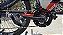 BICICLETA MTB FREERIDE ARO (26) VIKINGX TUFF 25 SHIMANO 21V FREIO DISC MECANICO QUADRO 13 (PP) COR ROXO/LARANJA - Imagem 2