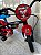 BICICLETA ARO (12) MASCULINA COR PRETO/VERMELHO/AZUL S/MARCHA MARCA NATHOR MECHANIC - Imagem 7