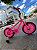 BICICLETA ARO (16) FEMININA COR ROSA S/MARCHA MARCA SAMY SEMINOVA - Imagem 1