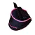 BOLSA PARA SELIM PRETO/ROSA VELOFORCE - Imagem 2