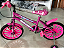 BICICLETA ARO (16) FEMININA COR ROSA S/MARCHA MARCA WENDY SEMINOVA - Imagem 1