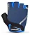 LUVA ELLEVEN CICLISTA ABERTA PRETO/AZUL REFLETIVA GEL TAM G - Imagem 1