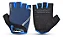 LUVA ELLEVEN CICLISTA ABERTA PRETO/AZUL REFLETIVA GEL TAM G - Imagem 3