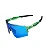 OCULOS CICLISMO ELLEVEN XQ550 LENTE POLICARBONATO COLORS UV400 VERDE AGUA - Imagem 1
