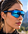 OCULOS CICLISMO POLICARBONATO ELLEVEN XQ550 UV400 PRETO COLORS - Imagem 1