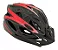 CAPACETE ADULTO PRETO/VERMELHO ELLEVEN MTB IN MOLD SEM LED TAMANHO G (56 A 60) - Imagem 1