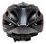 CAPACETE ADULTO PRETO/VERMELHO ELLEVEN MTB IN MOLD SEM LED TAMANHO G (56 A 60) - Imagem 5