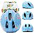 CAPACETE INFANTIL AZUL ABSOLUTE KIDS UNICORNIO S/ LED TAMANHO P (48-52) - Imagem 1