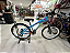 BICICLETA MTB FREERIDE ARO (26) VIKINGX TUFF 25 VELOFORCE 8V FREIO DISC HIDRÁULICO QUADRO 13 (PP) COR AZUL/LAR - Imagem 1