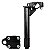 SUPORTE DE GUIDÃO CROSS 4 PARAFUSOS PRETO AÇO 21,1MM AÇO - Imagem 1