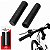 PAR DE MANOPLA PUNHO BIKE MTB ABSOLUTE PRETO BORRACHA - Imagem 2