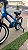 BICICLETA ARO (16) MASCULINA AZUL S/MARCHA PRO-X FREE BOY - Imagem 10