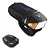 FAROL BIKE ROCKBROS 350 LUMENS RECARREGÁVEL USB - Imagem 3