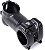 SUPORTE MESA DE GUIDÃO MTB QUEST PRETO 31.8 70MM +-17 ALUMÍNIO - Imagem 2