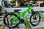 BICICLETA MTB FREERIDE ARO (26) VIKING TUFF 25 YAMADA 21V FREIO DISC MECANICO QUADRO 13 (PP) COR VERDE - Imagem 6