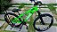 BICICLETA MTB FREERIDE ARO (26) VIKING TUFF 25 YAMADA 21V FREIO DISC MECANICO QUADRO 13 (PP) COR VERDE - Imagem 3