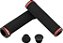 PAR DE MANOPLA PUNHO BIKE MTB COBALT PRETO/VERMELHO ESPUMA - Imagem 3
