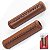 PAR DE MANOPLA PUNHO BIKE MTB ABSOLUTE MARRON CORINO - Imagem 1