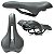 BANCO SELIM SELLE ROYAL HOLY VAZADO PRETO LISO 260X157MM - Imagem 1