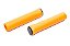 PAR DE MANOPLA PUNHO BIKE MTB ABSOLUTE LARANJA SILICONE - Imagem 4