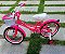 BICICLETA ARO (16) FEMININA COR ROSA S/ MARCHA PRO-X - Imagem 6