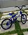 BICICLETA ARO (20) MASCULINA COR AZUL S/ MARCHA DNZ - Imagem 3
