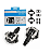 PEDAL CLIP PARA MTB SHIMANO PD-M250 ALUMINIO PRETO COM TACOS - Imagem 2