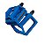 PEDAL PACO PLATAFORMA FREE STYLE NYLON AZUL  9/16  "EIXO GROSSO" - Imagem 1