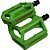 PEDAL PACO PLATAFORMA FREE STYLE NYLON 9/16 VERDE "EIXO GROSSO" - Imagem 1