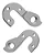 GANCHEIRA PARA QUADRO (ALFAMEQ STROLL CANADIAN X TERRA 17) - Imagem 2