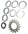 ADAPTADOR SINGLE SPEED 16D PARA CASSETTE - Imagem 1