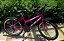 BICICLETA AR0 (24) FEMININA PINK C/ MARCHA 18V FREIO V-BRAKE MARCA MILANO - Imagem 8