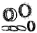 KIT CONVERSAO SINGLE CASSETE 13D COM ANEIS - EVOLO - Imagem 2