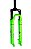 GARFO DE SUSPENSAO PRO-X 100MM ACO VERDE NEON S/TRAVA PARA ARO 26 - Imagem 1