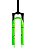 GARFO DE SUSPENSAO PRO-X 100MM ACO VERDE NEON S/TRAVA PARA ARO 26 - Imagem 2