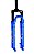 GARFO DE SUSPENSAO PRO-X 100MM ACO AZUL S/TRAVA PARA ARO 26 - Imagem 1