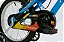 BICICLETA ARO (16) MASCULINA AZUL S/MARCHA ATHOR BABY - Imagem 3