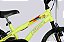 BICICLETA ARO (16) MASCULINA AMARELO NEON S/MARCHA ATHOR BABY - Imagem 2