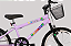 BICICLETA ARO (20) FEMININA COR LILAS S/ MARCHA ATHOR CHARMY - Imagem 3
