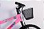 BICICLETA ARO (20) FEMININA COR ROSA S/ MARCHA ATHOR CHARMY - Imagem 6