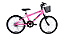BICICLETA ARO (20) FEMININA COR ROSA S/ MARCHA ATHOR CHARMY - Imagem 1