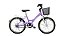 BICICLETA ARO (20) FEMININA COR LILAS S/ MARCHA ATHOR BLISS - Imagem 1