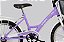 BICICLETA ARO (20) FEMININA COR LILAS S/ MARCHA ATHOR BLISS - Imagem 7