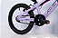 BICICLETA ARO (16) FEMININA COR LILAS S/ MARCHA  ATHOR BRAVE EM ALUMINIO - Imagem 2