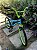 BICICLETA ARO (20) MASCULINA COR AZUL CLARO C/ AMARELO NEON  S/ MARCHA ATHOR ATX - Imagem 3