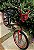 BICICLETA ARO (20) MASCULINA COR PRETO/VERMELHO  S/ MARCHA ATHOR ATX - Imagem 6