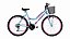 BICICLETA MTB ARO(24) FEMININA COR AZUL/ROSA C/MARCHA 18V ATHOR MUSA - Imagem 1
