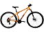 BICICLETA MTB ARO 29 CALOI SUPRA 24 VELOCIDADES FREIO DISC HIDRÁULICO QUADRO (17) LARANJA - Imagem 1
